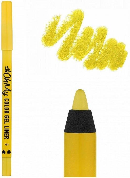 MyScreen Protector LAMEL OhMy Color Gel Eyeliner-Stift Nr. 404 - Gelb 1.4g (Gelb)