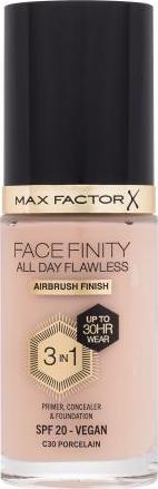 Produktbild Max Factor Facefinity All Day Flawless 3 In 1 Foundation C30-Porcelain 30ml (C30 Porcelain)