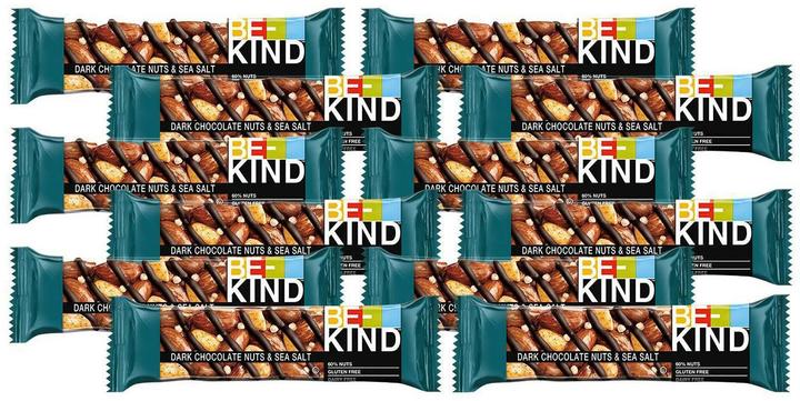 Immagine prodotto Be-Kind Cioccolato fondente, noci e sale marino (480 g)