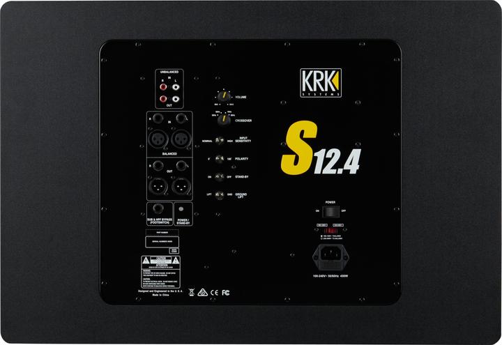 Produktbild KRK S12.4 (Subwoofer aktiv, 1 Stk.)