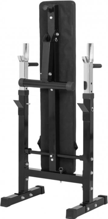 Actual product image Gorilla Sports Hantelbank mit Ablage und Hantelset