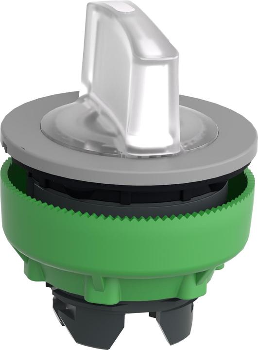 Actual product image Schneider Electric Illuminated selector switch, front, plastic, ZB5FK1313C0