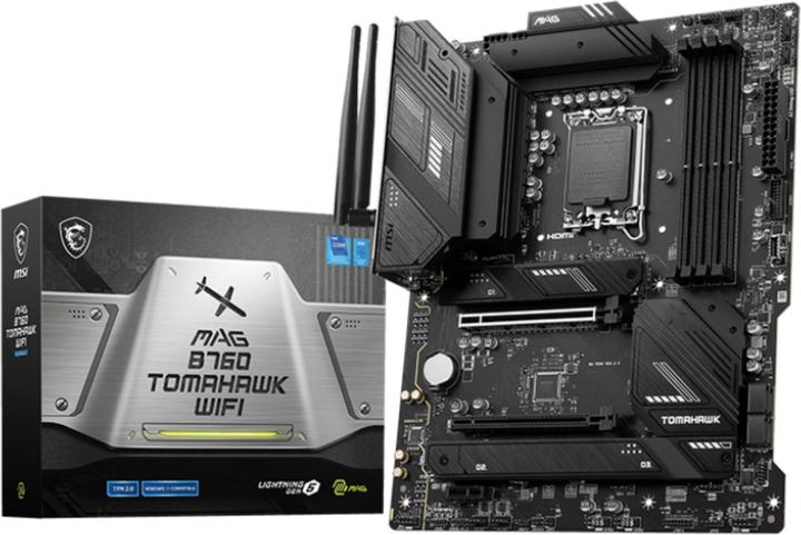 MSI MAG B760 TOMAHAWK WIFI (LGA 1700, Intel B760, ATX)