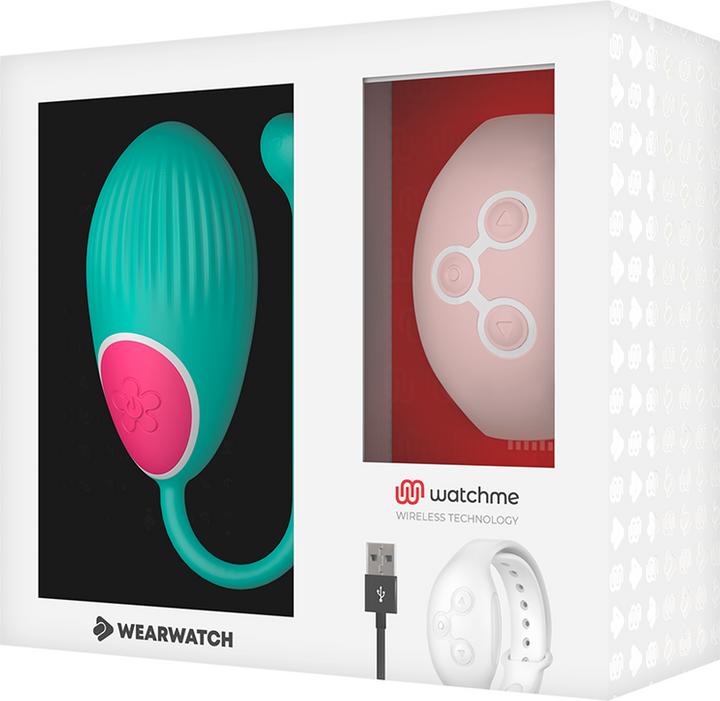 Actual product image Wearwatch Egg Wireless Technology Watch Aquamarine / Coral