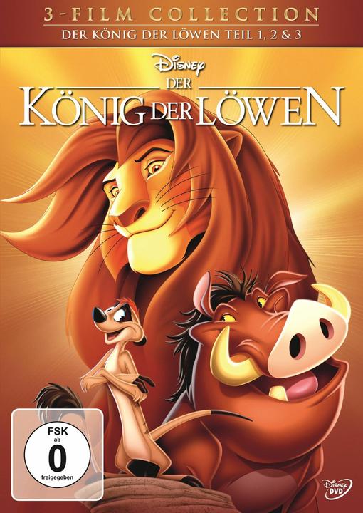 Immagine prodotto Il Re Leone - Classici + Parte 2 e 3 (DVD, 2018, Tedesco)