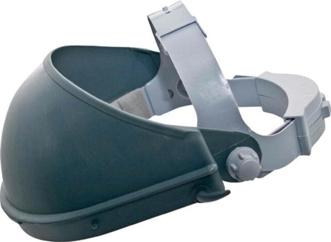 Actual product image Aschua-Uhlen Headrest with forehead protection polypropylene (Hearing protection replacement pads)