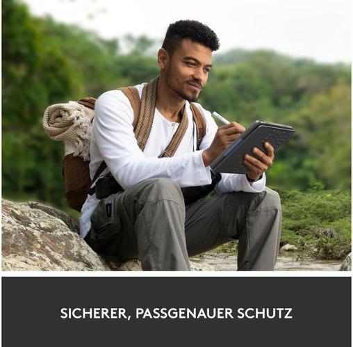 Actual product image Logitech Rugged Folio (CH, iPad 2022 (10th Gen))