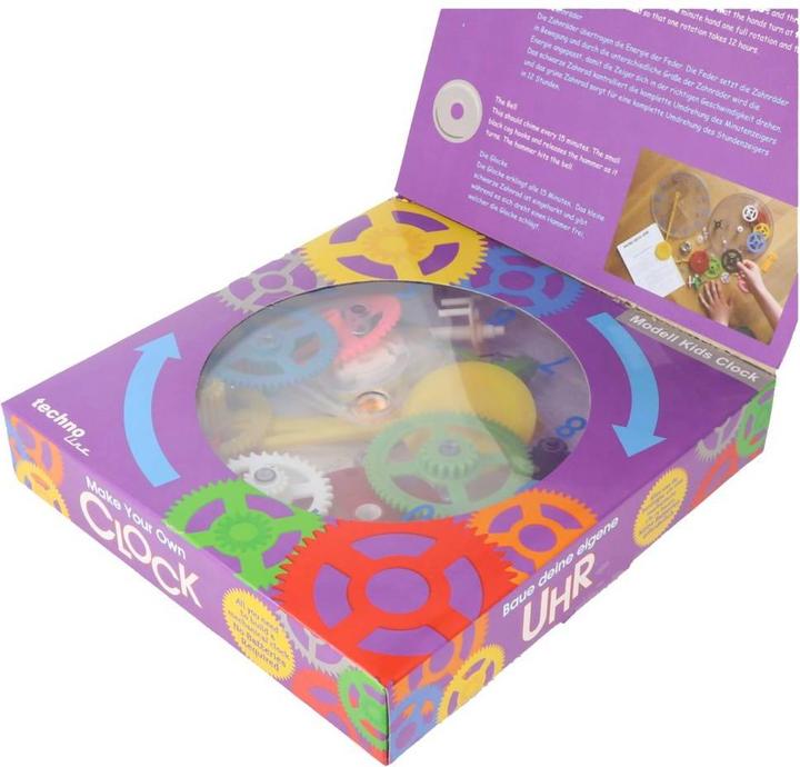 Image du produit Technoline Horloge murale mécanique Kit pédagogique (20 cm)