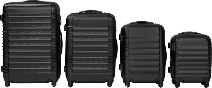 Produktbild tectake Hartschalenkofferset (106 l, Handgepäck (bis 50l), M (50 - 90l), L (90 - 115l), XL (ab 115l))