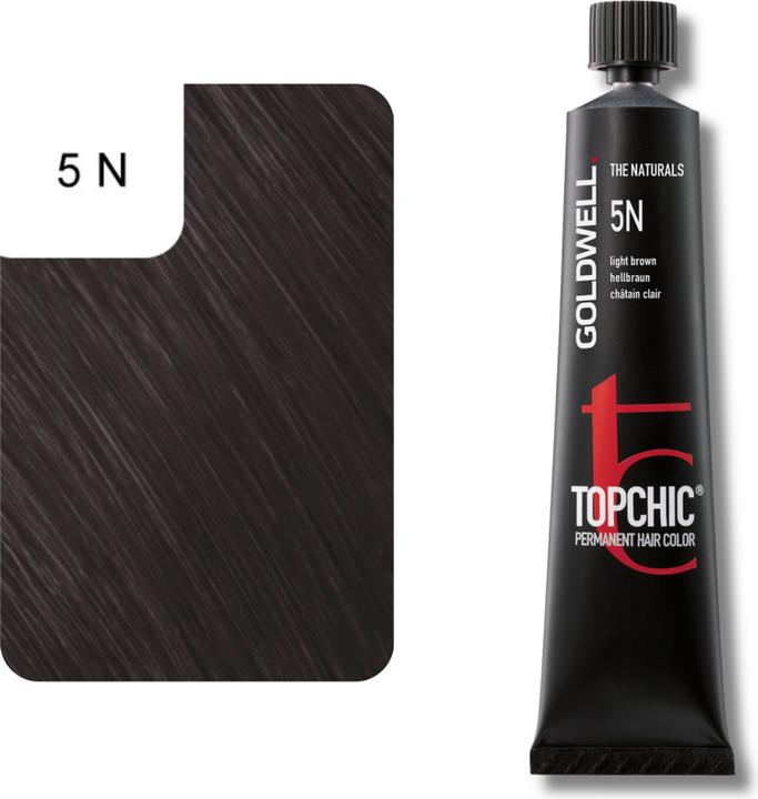 Actual product image Goldwell Topchic (5N light brown)