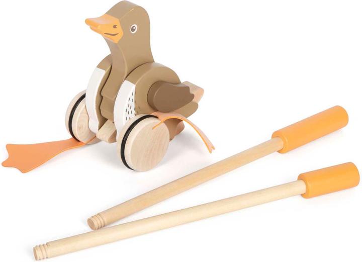 Image du produit small foot Canard à pousser avec tête mobile FSC 100%