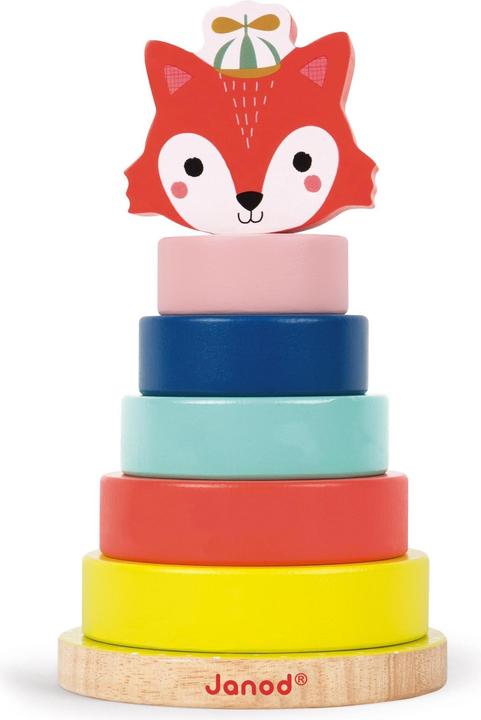 Actual product image Janod Stacking tower Fuchs