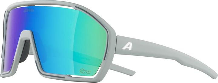 Actual product image ALPINA SPORTS Bonfire Q-Lite (Smoke-grey matt, Green)