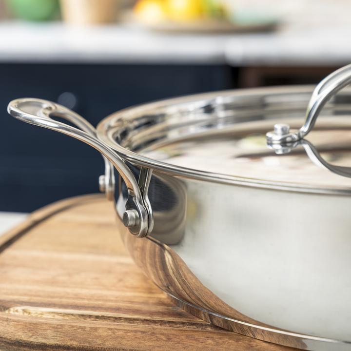Actual product image Tefal Jamie Oliver Cook's Classic (30 cm, Frying pan, Stainless steel)