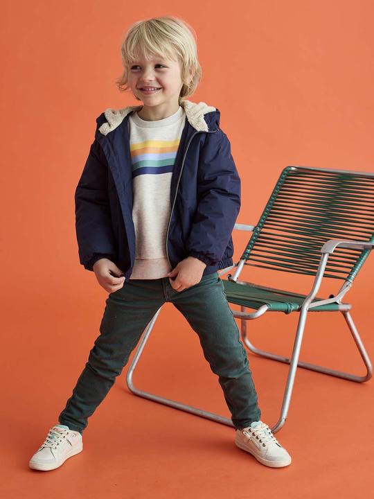 Produktbild Vertbaudet Jungen Anorak mit Teddyfleece-Futter (140)