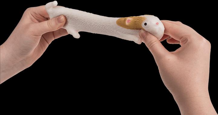 Actual product image Out of the blue Anti stress stretch animal cat white (6 cm)