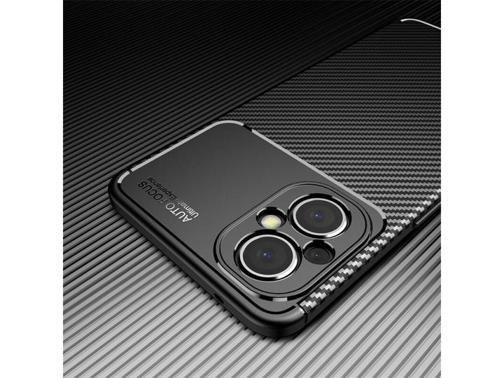 Productafbeelding Screenguard Oppo Reno8 Lite 5G Romp Carbon Design TPU Hoesje (Oppo Reno 8 Lite)