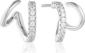 Produktbild Sif Jakobs Imaginative silver earrings with zircons Ellera SJ-E22212-CZ