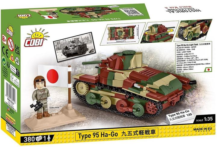 Produktbild Cobi Type 95 Ha-Go / 380 pcs.