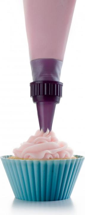 Image du produit Ibili Poche à douille + 6 buses 40 cm Pour décorer facilement les pâtisseries et les gâteaux (Bouteille décorative)