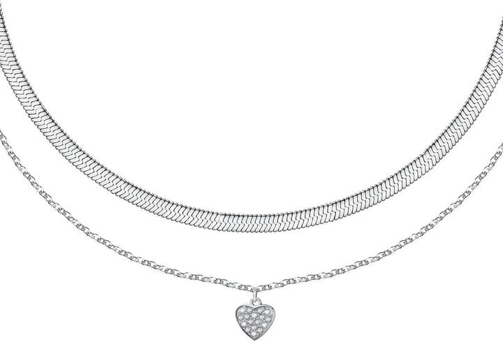 Produktbild La Petite Story Love Heart Halskette (Edelstahl, 40 - 45 cm)