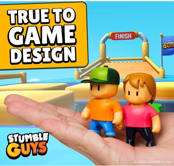 Actual product image Boti Stumble Guys minifigure