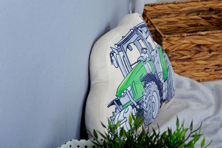 Actual product image Herding Tractor contour cushion (36 x 24 cm)
