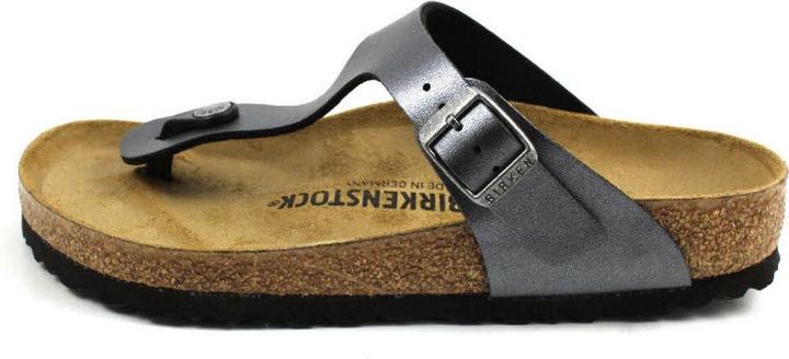 Actual product image Birkenstock Gizeh BF Metallic Black (39)