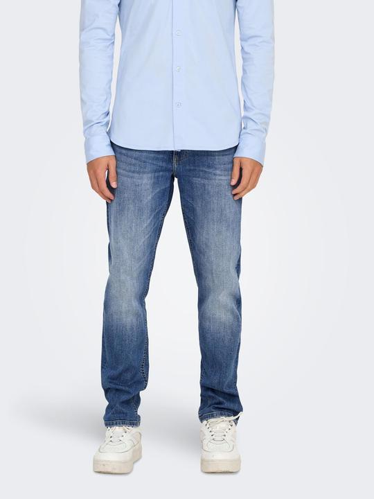 Image du produit Only & Sons ONSWEFT Mittlere Taille Normal geschnitten Jeans Slim Fit Jeans (W32/L32)