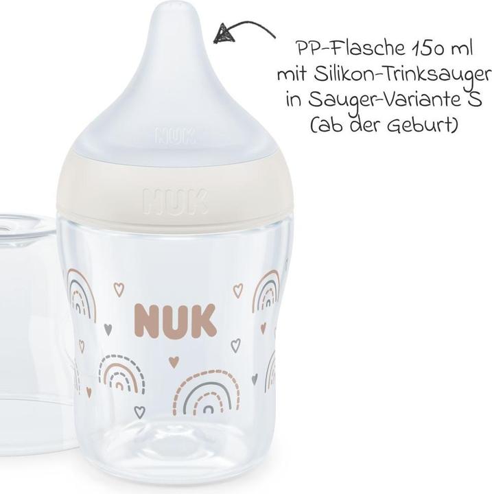 Actual product image NUK Baby bottles PP bottle Perfect Match 150 ml + silicone teat (150 ml)