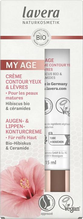 Immagine prodotto Lavera My Age Aug Lip Cr re Hau 15ml (Crema, 15 ml, Giorno + Notte)