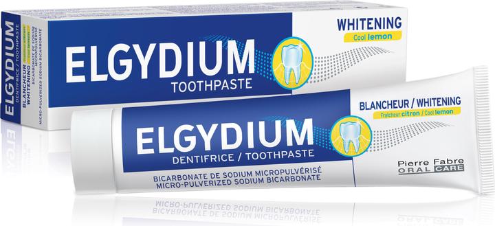 Image du produit Elgydium Dentifrice pour dents blanches Citron frais (75 ml)