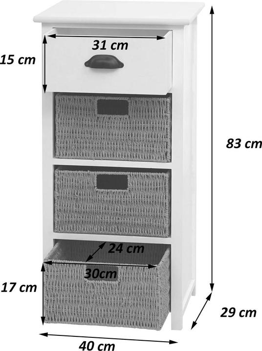 Produktbild MCW K84 (83 x 40 x 29 cm)