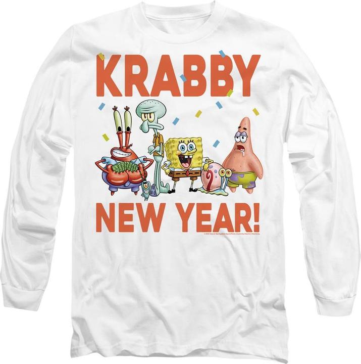 Produktbild Spongebob Squarepants Krabby New Year TShirt (XXL)