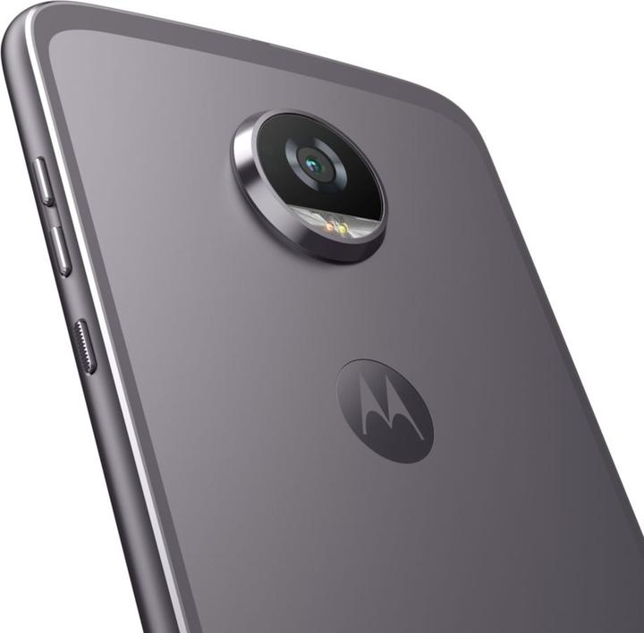 Produktbild Motorola Moto Z2 Play + JBL Soundboost 2 (64 GB, Lunar Gray, 5.50", Dual SIM + SD, 12 Mpx, 4G)