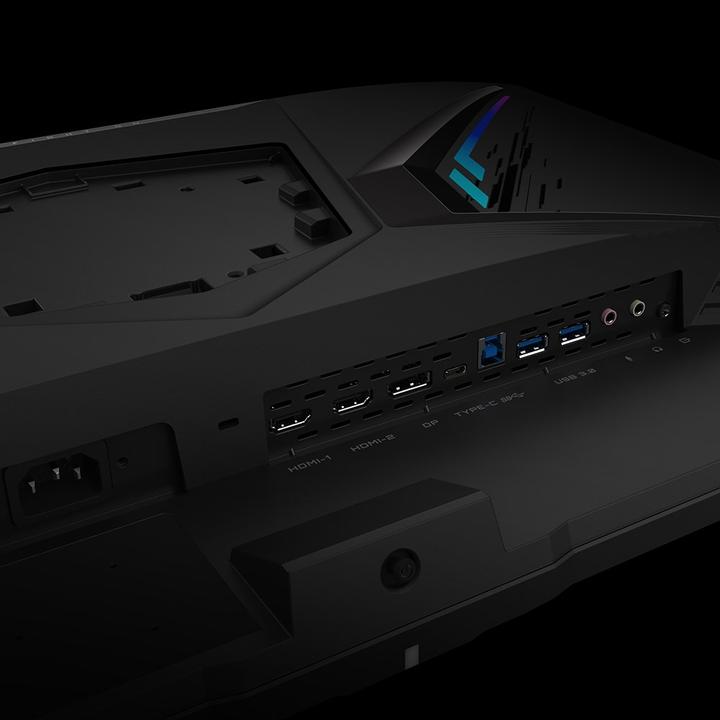 Actual product image Gigabyte Aorus FI32U (3840 x 2160 Pixels, 31.50")