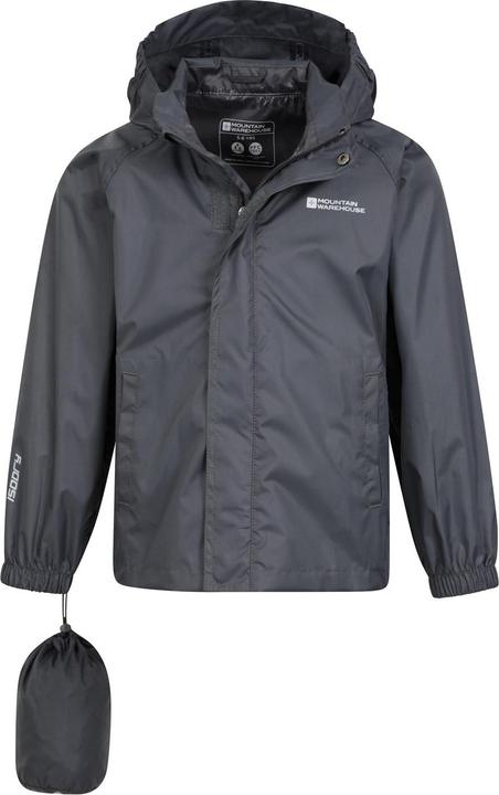 Actual product image Mountain Warehouse Childrens/Kids Pakka II Waterproof Jacket (128)