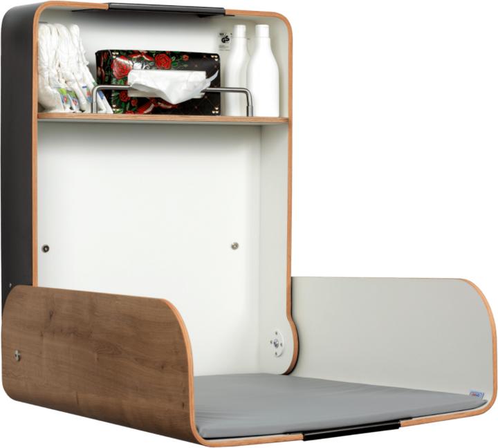 Actual product image Timkid Changing table wood/stainless steel Midi oak