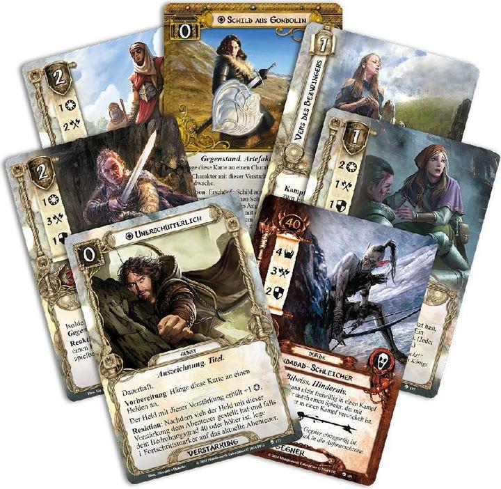 Actual product image FFG FFGD2847 - The Lord of the Rings: The Card Game - Ered Mithrin (Campaign Expansion) (German)