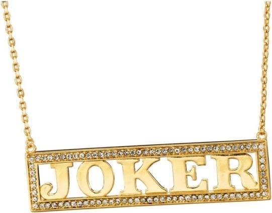 Produktbild Noble Collection Suicide Squad 1/1 Harley Quinn's Joker - vergoldet (Vergoldet)