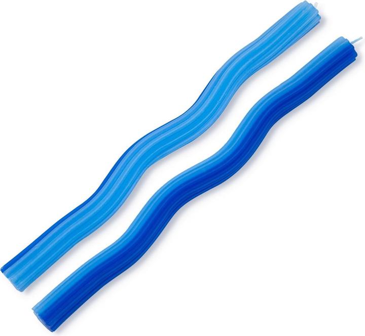 54Celsius Wiggle Kerze blau 2 Stk. (2 Stk.)