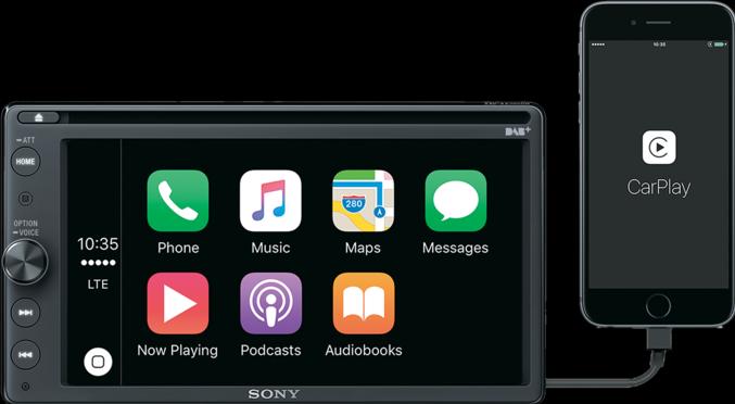 Image du produit Sony Xav-Ax205db (Voiture Android, Apple Carplay)