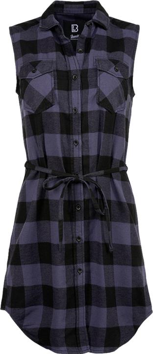 Brandit Damen Gracey Longshirt Top Grösse 3XL Farbe Schwarz/Grau (3XL)