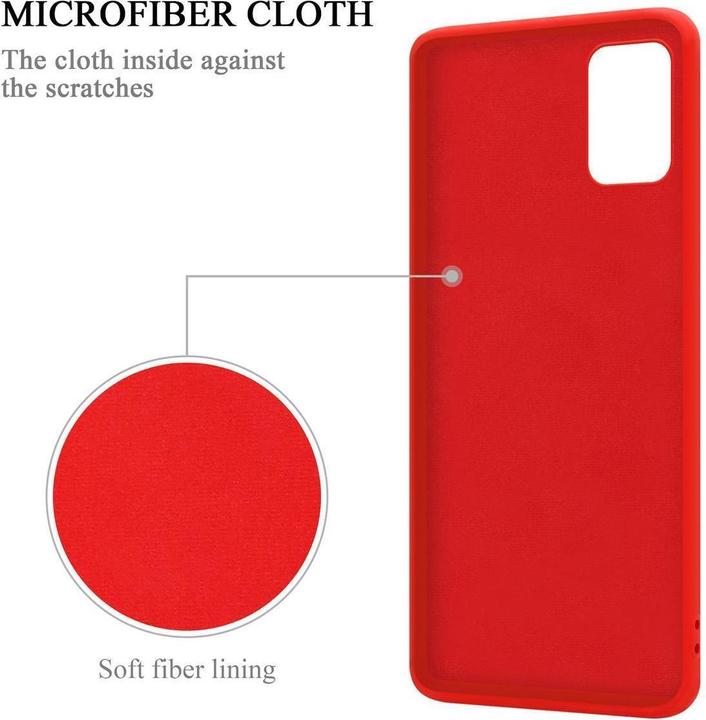 Actual product image Cadorabo TPU Liquid Ring Silicone Case Cover (Samsung Galaxy A71)