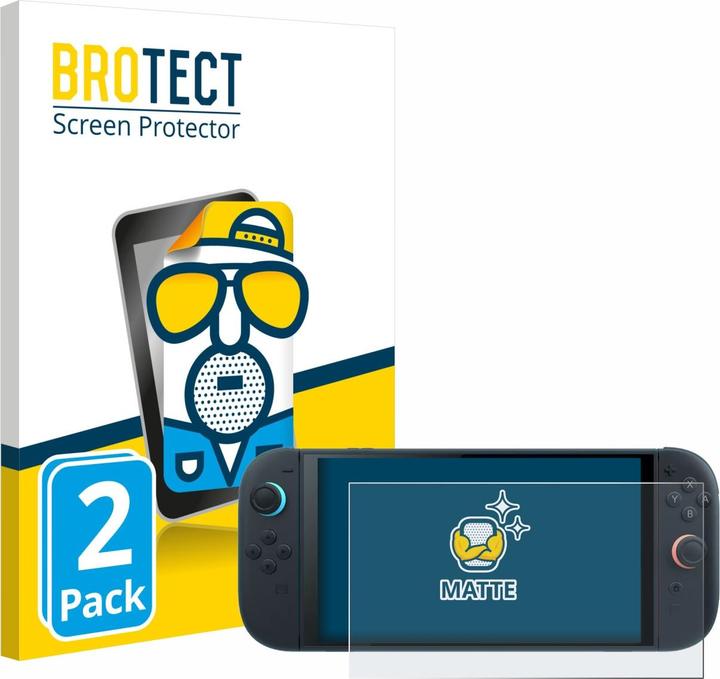 Produktbild BROTECT Entspiegelungsfolie Displayschutz Displayschutzfolie Folie Matt (Switch 2)