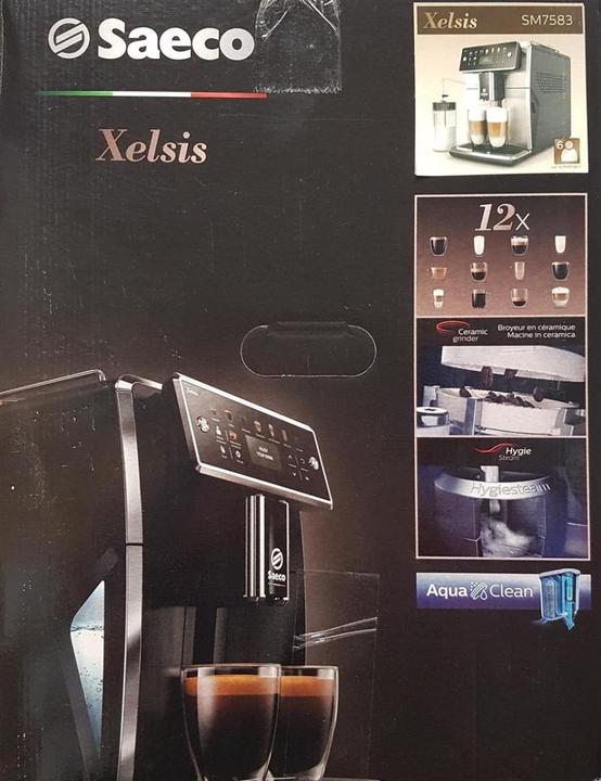 Image du produit Philips Saeco Xelsis SM7583/00 Machine à café automatique, 12 spécialités de café, écran LED...