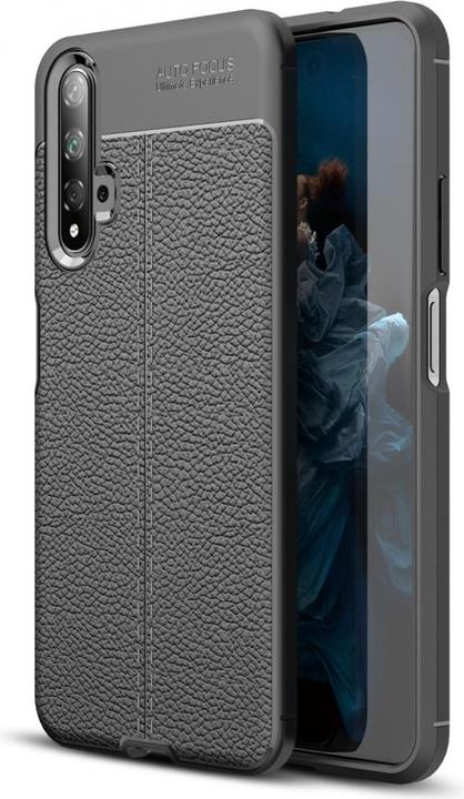 Actual product image Screenguard Honor 20 Cover Leather Design TPU Cover (Fee 20)