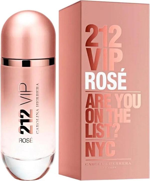 Carolina Herrera 212 Vip Rose Eau De Parfum Spray 80ml (Eau de Parfum, 7.53 ml)