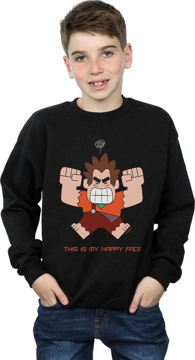 Produktbild Disney Wreck It Ralph Happy Face Sweatshirt Jungen (152, 158)