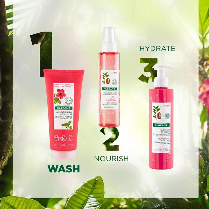Produktbild Klorane Duschgel mit Hibiskusblüte (200 ml)